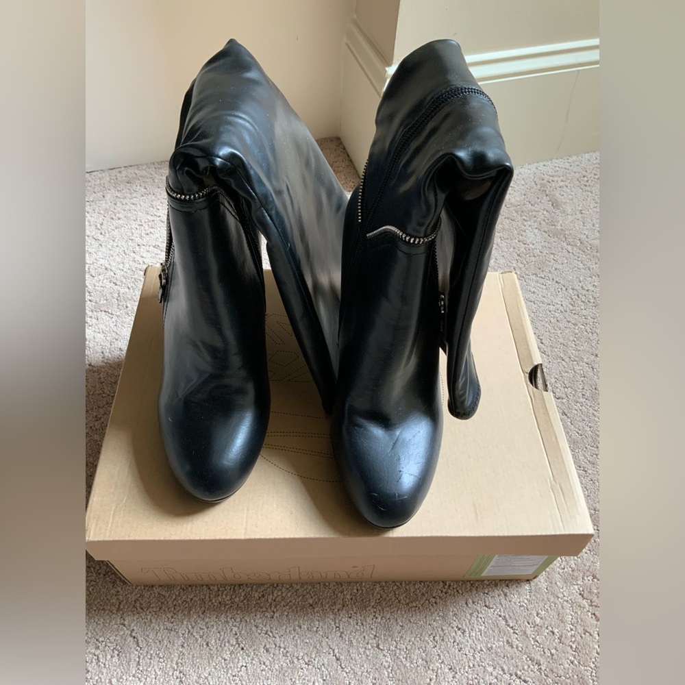 Timberland Reykir Ghillie Boots Women's 9M Black